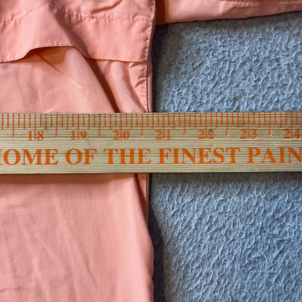 Magellan Fishing Shirt Womens L Peach Laguna Madre Relaxed Fit Moisture-Wicking - Picture 8 of 11